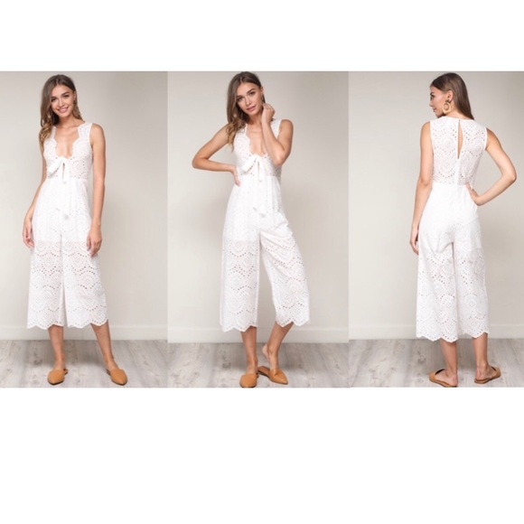 May May’s Eyelet Jumpsuit - Picture 6 of 8